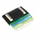 Invisible airtag pocket card bag Mini Slim Wallet Amazon elastic wallet elastic creative gift card clip 