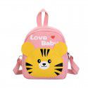 Children's bag on behalf of the new simple fashion trend cartoon pattern backpack kindergarten baby light schoolbag