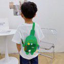 Children's messenger bag new cartoon little dinosaur boy's chest bag girl's lovely bag gift bag customized