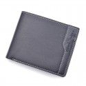 Men's wallet men's short 30% off open wallet  new multi card position fashion leisure business youth Wallet 