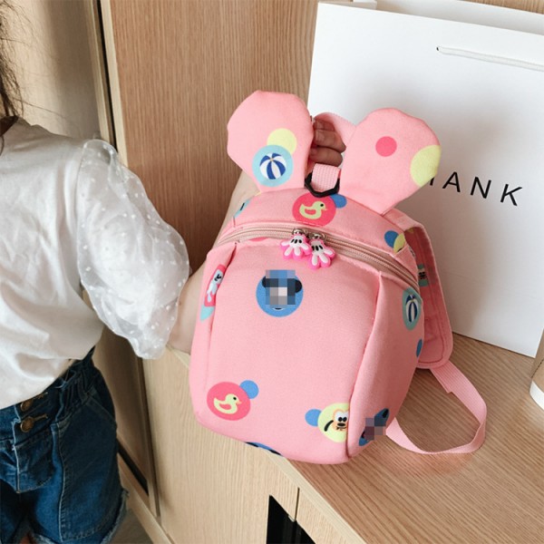 Leisure cartoon children's schoolbag baby anti loss backpack cute kindergarten schoolbag 1-3-year-old children's backpack