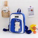 New schoolbag for primary school students female fashion cute bear backpack children's light leisure travel bag