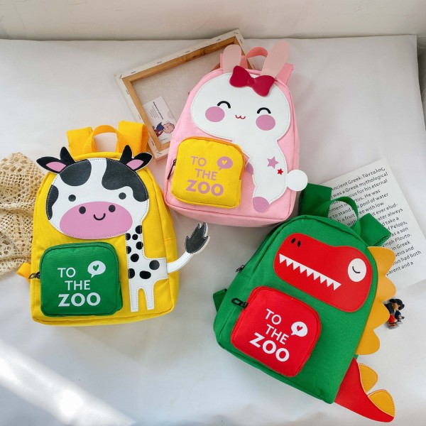 Kindergarten schoolbag cute little animal children's backpack cartoon Mini children's light backpack customized