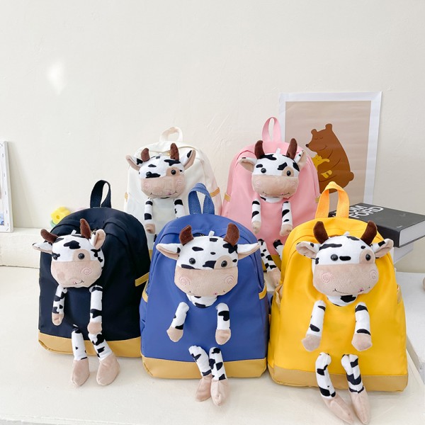  new cute animal schoolbag kindergarten large class small class 3-6-year-old girl schoolbag children's backpack