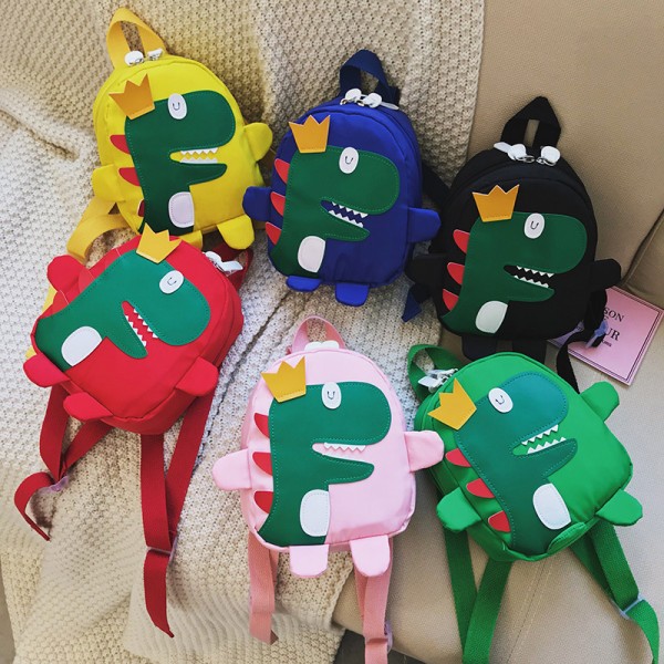 Children's Dinosaur backpack kindergarten schoolbag cartoon infant boys and Girls Backpack fashion cute tide bag wholesale