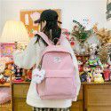 Manufacturer wholesale Korean version leisure backpack women's large capacity versatile college student schoolbag outdoor travel backpack