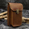 Retro men's waist bag Crazy Horse Leather Men's Waist Bag Mini outdoor top leather mobile phone bag 2088 
