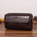 Men's leather mobile phone bag 6 
