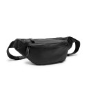  new top leather waist bag men's leather chest bag messenger bag mobile phone bag multifunctional Korean single shoulder bag 