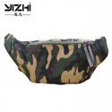 Spot wholesale new leisure camouflage men's waist bag sports Japanese chest bag field riding tactical bag 