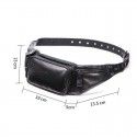 Black Angel factory supply fashion leather sports waist bag first layer leather multifunctional men's and women's universal waist bag 