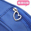 Korean stationery simple style candy color large capacity multifunctional pen bag flip pen bag stationery box