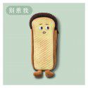 Cat style emotional bread personalized pencil bag new cartoon large capacity student lovely stationery box Plush pencil bag