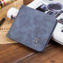 Men's wallet European and American Vintage Wallet thin style fashion leisure frosted leather horizontal and vertical style men's wallet one hair substitute