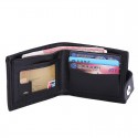 A man's wallet multi-functional short wallet PV leather magnetic buckle zero wallet creative gift wholesale