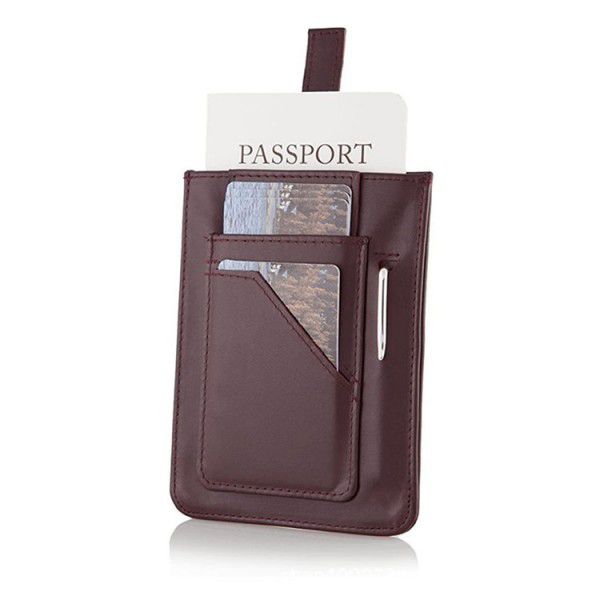 Simple, light and fashionable Korean version hot selling passport bag men's wallet card bag manufacturer direct selling RFID multi card slot convenient
