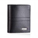 Men's wallet short lychee pattern plus Wai horizontal style ground stall ticket clip wholesale manufacturer thickened wallet soft leather large capacity