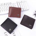Men's wallet Pu short fashion wallet with driving bag leisure horizontal youth wallet multi-function card wholesale