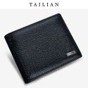 Tailian men's leather short WALLET business multifunctional leather wallet men's purse cross border hot sale