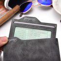 New men's wallet Korean version multi card position vertical style retro zipper driving certificate wallet card bag zero wallet