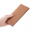 men's new soft leather long wallet 20% off Korean frosted multi card position wallet Student Wallet Bag Fashion