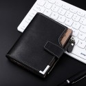 Express cross border men's short wallet Amazon business leisure zipper wallet multifunctional 30% discount zero wallet