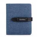  new men's short wallet walletmen Canvas Wallet horizontal multifunctional three fold drawstring card bag