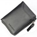 Baellerry men's short wallet Korean zipper multifunctional wallet large capacity multi card position zero wallet men