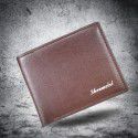 Cross border hot selling new men's short wallet Korean youth men's horizontal wallet trend card bag wholesale