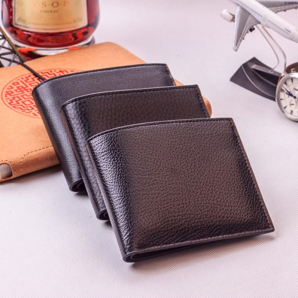  new men's short wallet Korean fashion wallet wallet card bag Amazon wish hot
